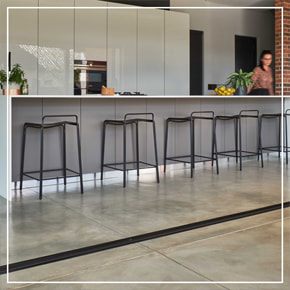 Cemcrete Residential Featured Project Industrial Classic Home With Colour Hardener Grey Floors